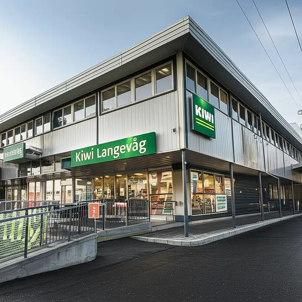 KIWI Langevåg: Nærbutikk og dagligvarebutikk i Langevåg