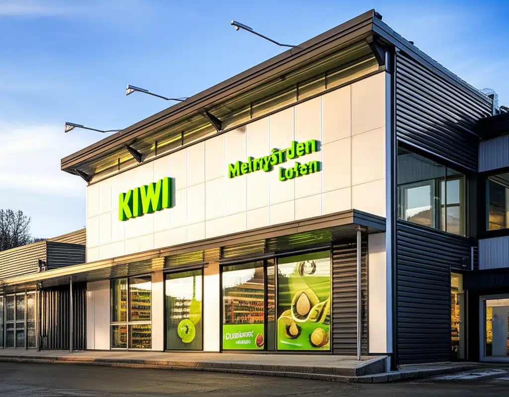 KIWI Meierigården Løten 1 KIWI Meierigården Løten: Nærmatbutikk og Dagligvare