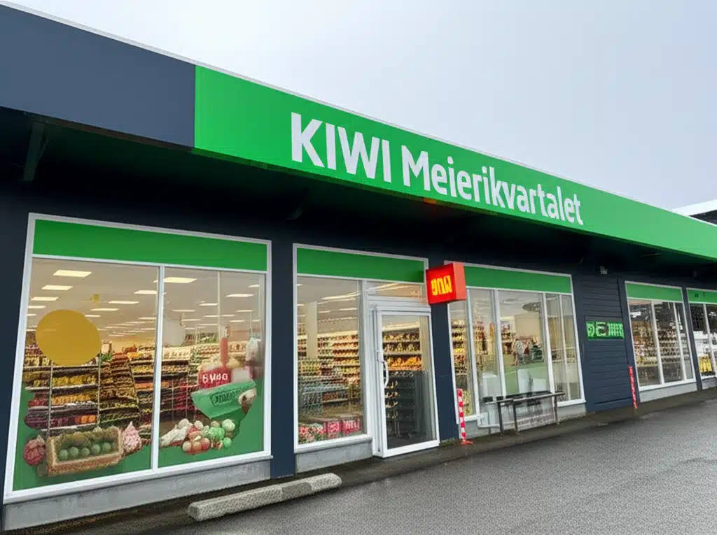 KIWI Meierikvartalet 1 KIWI Meierikvartalet: Nærbutikk i nabolaget ditt