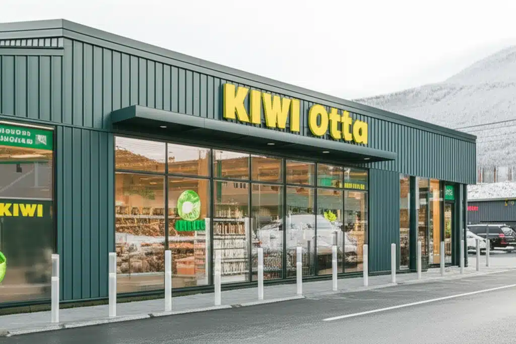 KIWI Otta 1 KIWI Otta: Nærbutikk og dagligvarebutikk i Otta sentrum