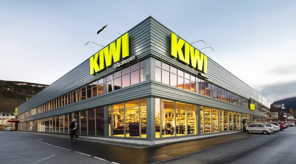 KIWI Salhusvegen 1 KIWI Salhusvegen: Dagligvarebutikk med ferske varer og tilbud