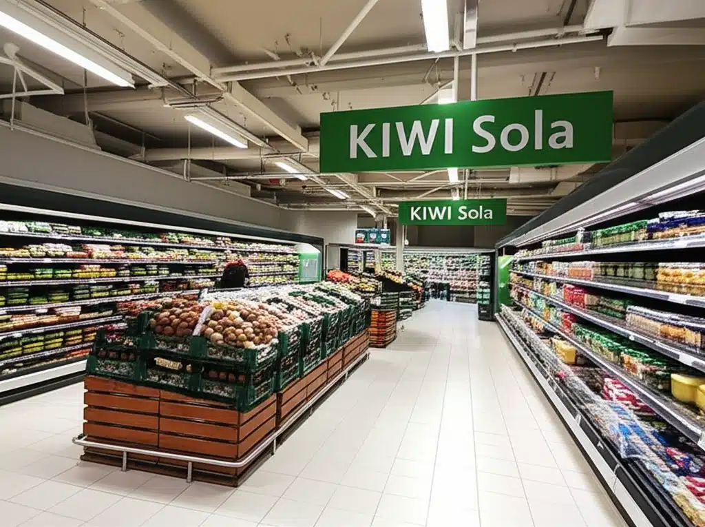 KIWI Sola 1 KIWI Sola: Nærbutikk med ferske varer og god service