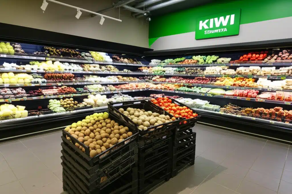 KIWI Stormyra 1 KIWI Stormyra: Nærbutikk med ferske varer og god service