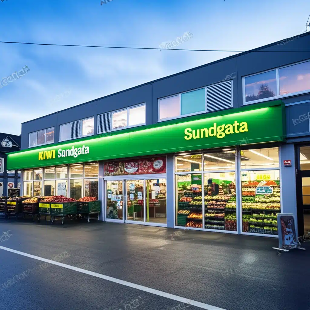 KIWI Sundgata 1 KIWI Sundgata: Nærbutikk og dagligvarehandel i nærheten