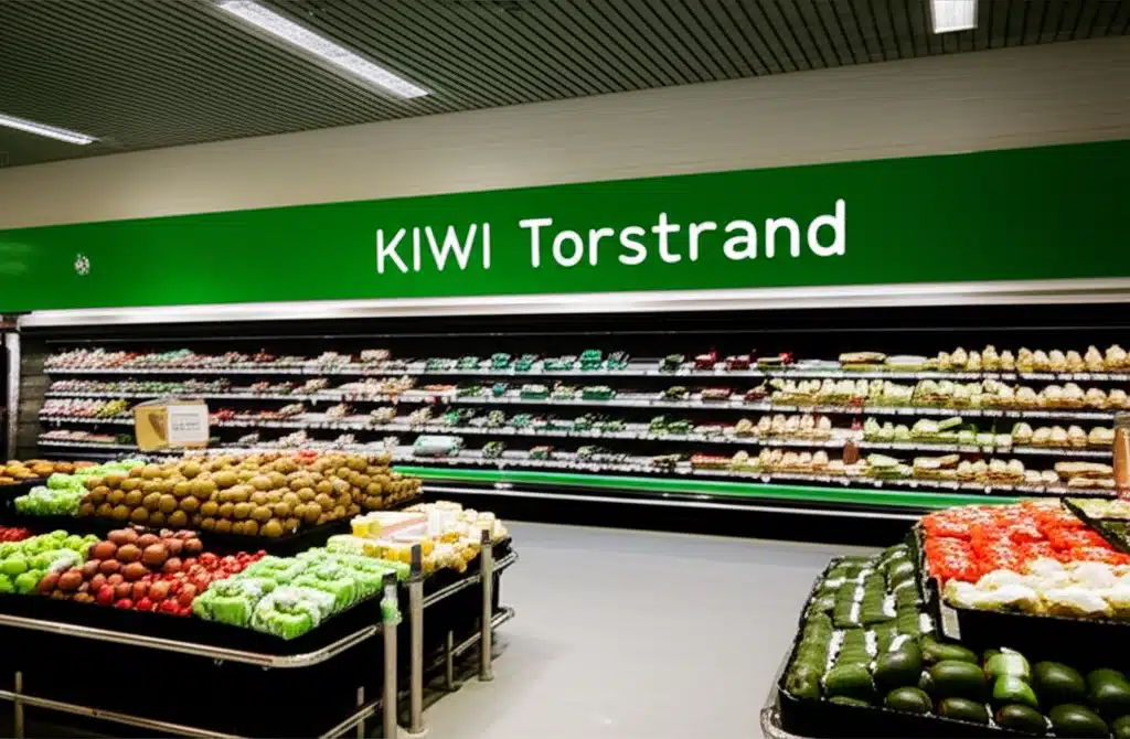 KIWI Torstrand 1 KIWI Torstrand: Nærbutikk med ferske varer og god service