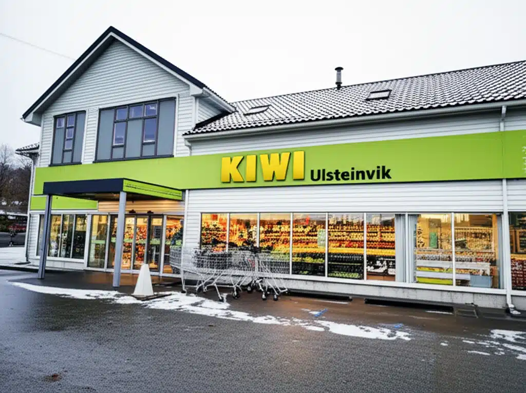 KIWI Ulsteinvik 1 KIWI butikk Ulsteinvik: Nærmatbutikk med ferske varer