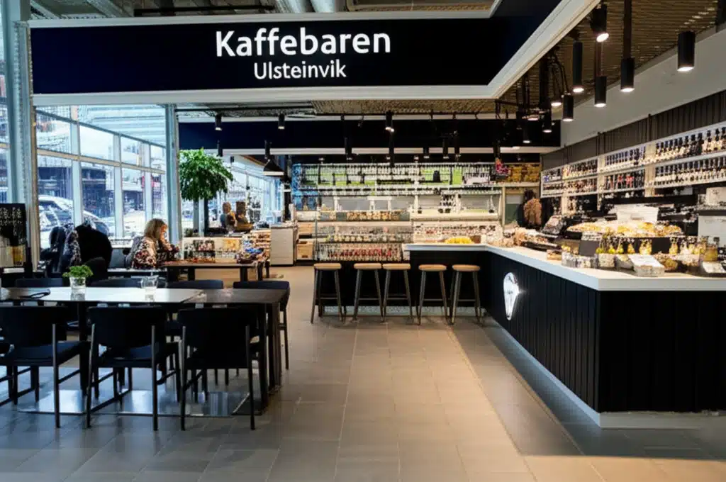 Kaffebaren Ulsteinvik 1 Kaffebaren Ulsteinvik: Koselig kaffimiljø i hjertet av byen
