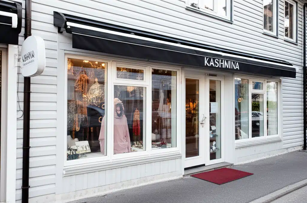 KASHMINA Flagship store Drøbak 1 Kashmina Flagship Store i Drøbak - Luksus og Design