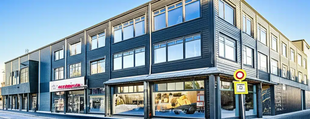 Kirkenes Supermarket og Dagligvarer nær Butikk Sentrum