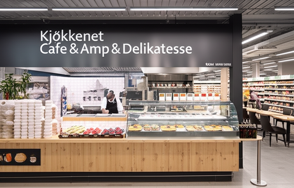 Kjøkkenet Cafe & Delikatesse 1 Kjøkkenet Cafe & Delikatesse: Nydelig mat og drikke i et koselig miljø