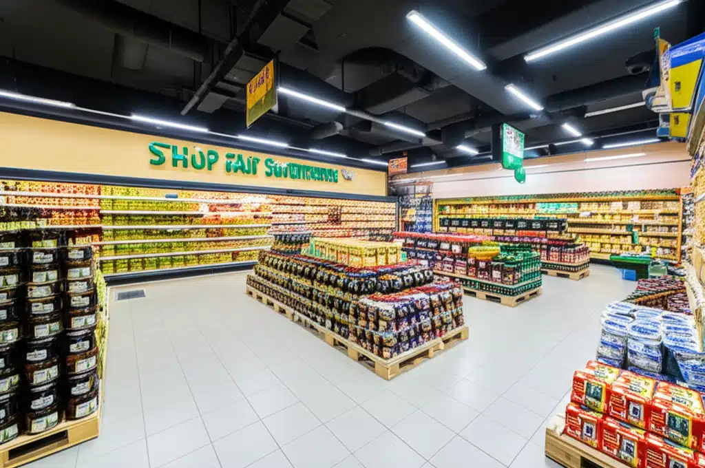 Shop Fair Supermarket 1 Kjøp rettferdig i butikken: Fair Supermarket-utvalg