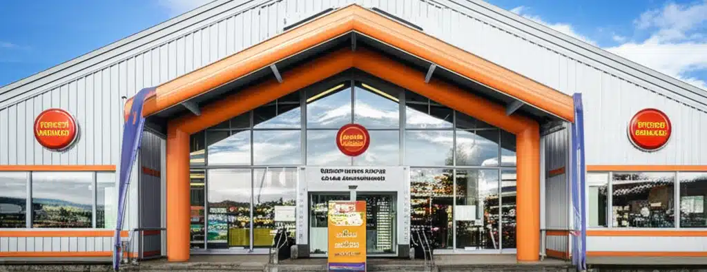 Kjøpsviks største Supermarket og dagligvarebutikk