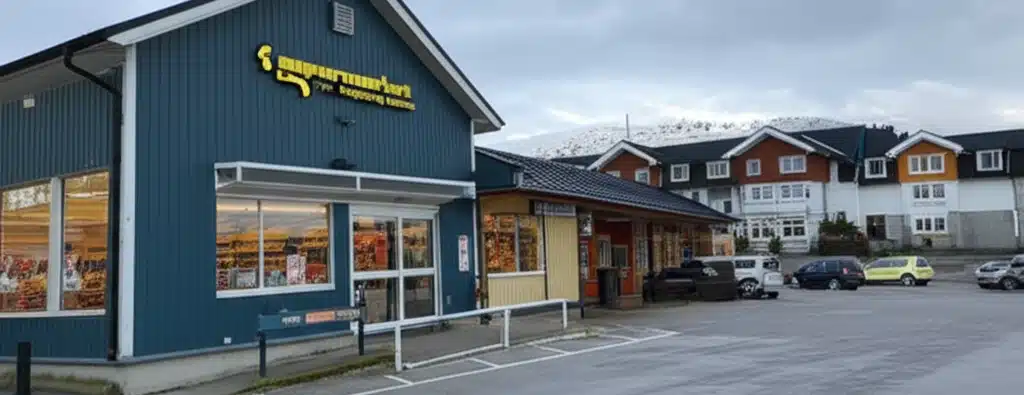 Supermarket i Knappskog Sentrum