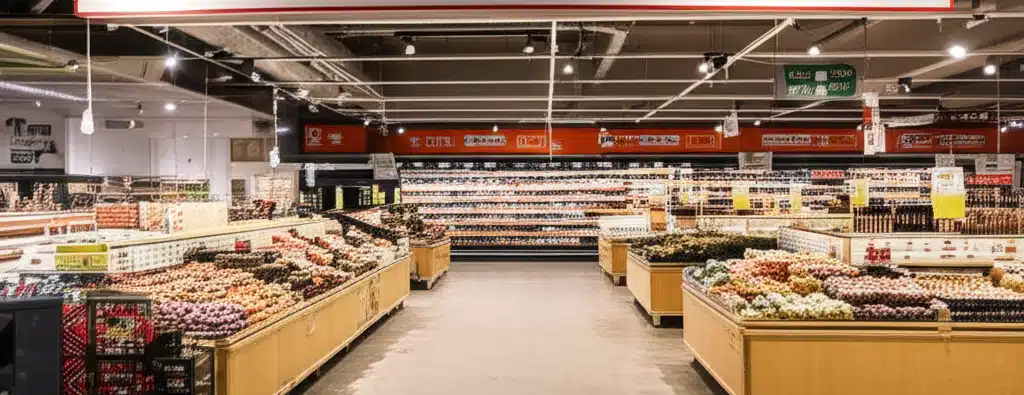 Supermarket og dagligvarer i Koppang sentrum