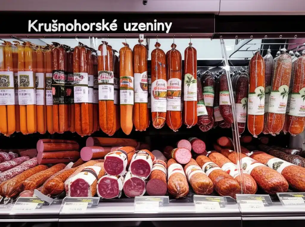 Krušnohorské uzeniny 1 Krušnohorské pølse og pølsemakertradisjon fra Tsjekkia