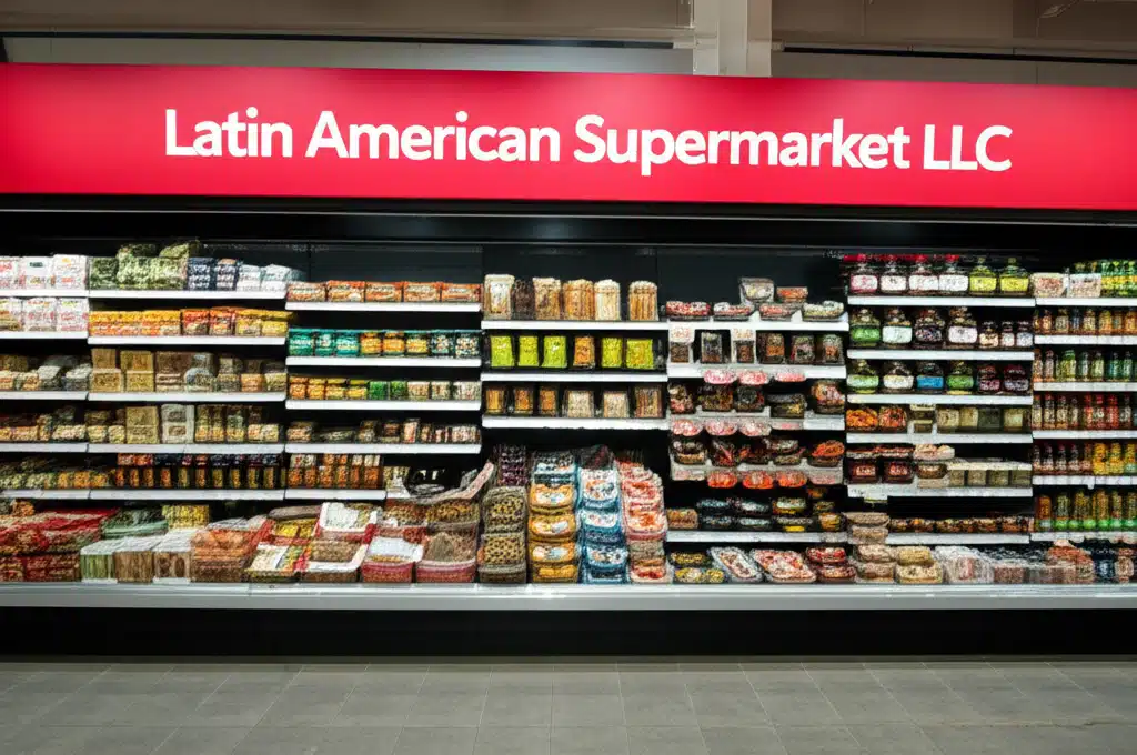 Latin American supermarket LLC 1 Latinamerikanske matvarer: Latin American Supermarket LLC i Norge