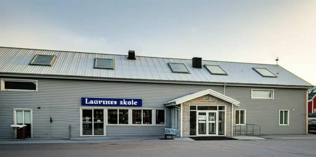 Lauvsnes skole 1 Lauvsnes skole: Elever, lærere og skolemiljø i bilder