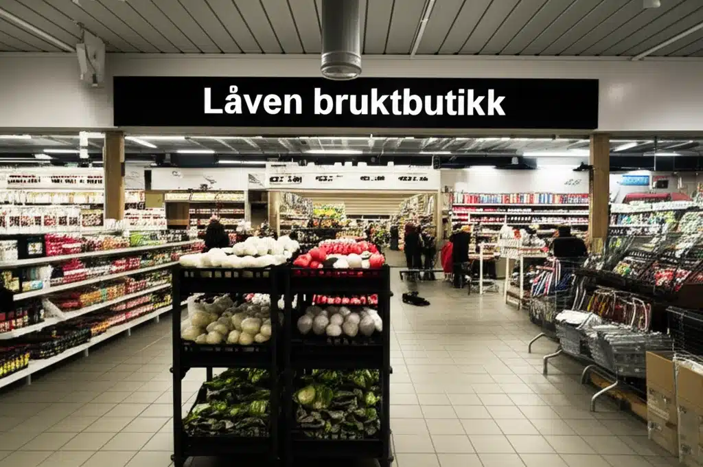 Låven bruktbutikk 1 Låven bruktbutikk: Oppdag unike funn og bærekraftige valg