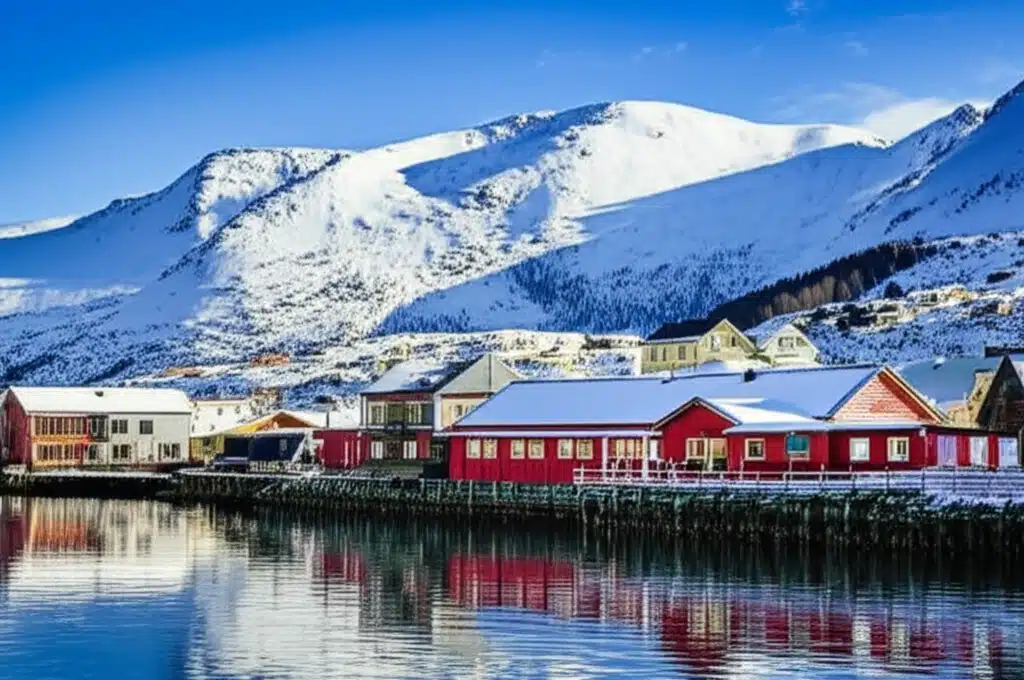 Lenangstindane: Fantastisk utsikt over fjellene i Lyngen