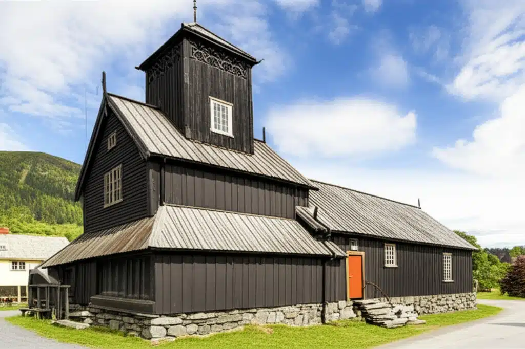 Lom Bygdamuseum 1 Lom Bygdamuseum: Utforsk historiske bygninger og tradisjoner