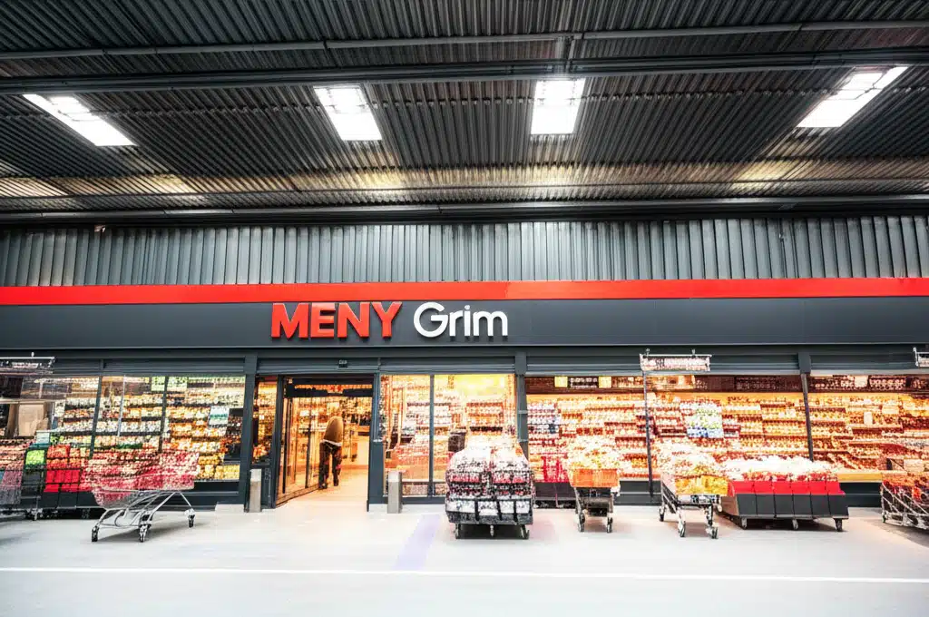 MENY Grim 1 MENY Grim: Utvalg, Tilbud og Åpningstider