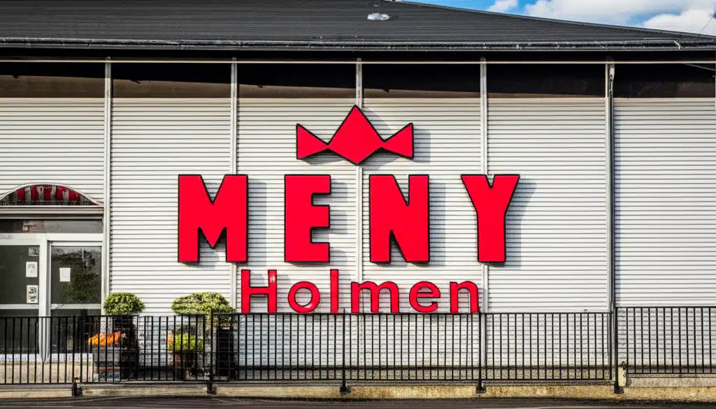MENY Holmen 1 MENY Holmen: Nærbutikk, meny og åpningstider