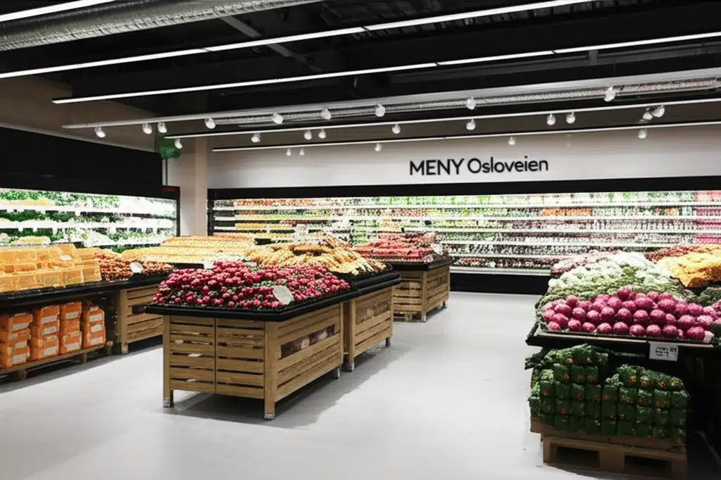 MENY Osloveien 1 MENY Osloveien: Utvalg av ferske varer og matopplevelser