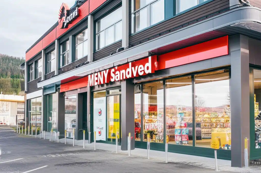 MENY Sandved 1 MENY Sandved: Nærbutikk med ferske varer og god service
