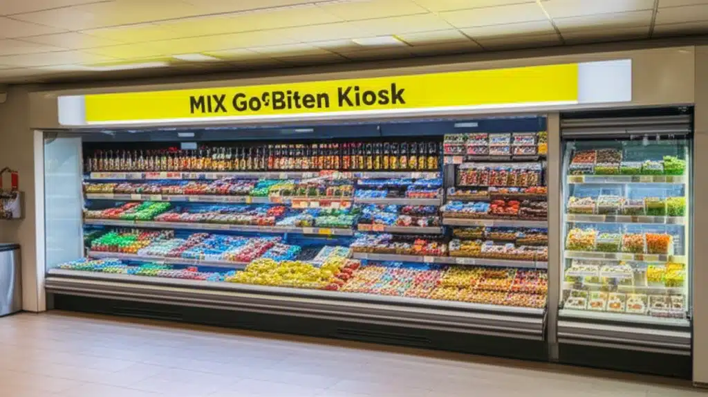 MIX Go'Biten Kiosk 1 MIX GoBiten Kiosk: Din ultimate matpause-løsning
