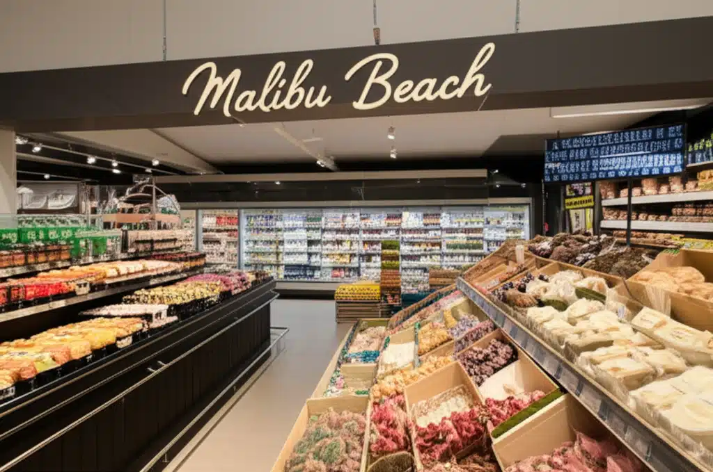 Malibu Beach 1 Malibu Beach: Californias ikoniske strand med vakre solnedganger