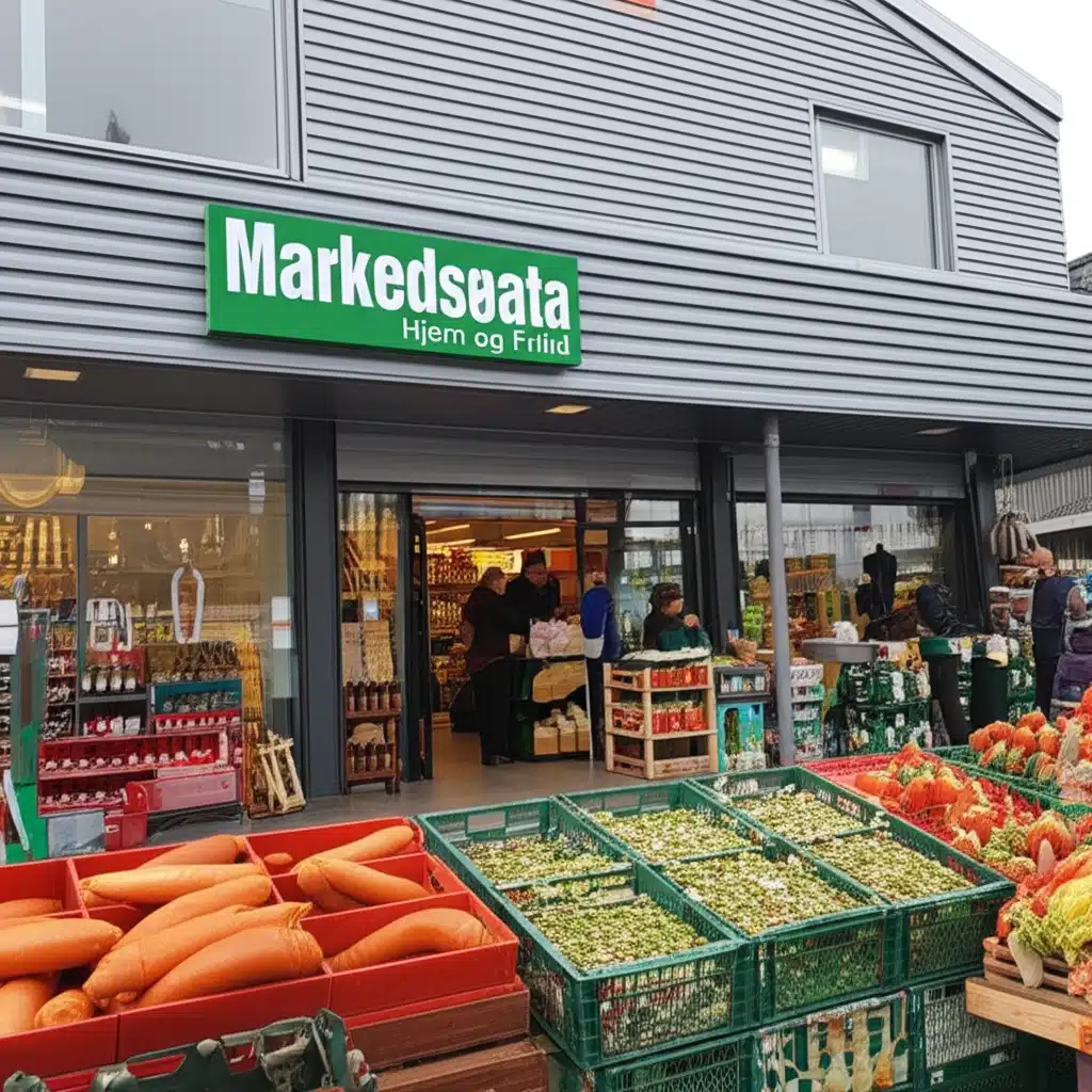 Markedsgata Hjem og Fritid: Utstilling av hjemmevarer og fritidsprodukter