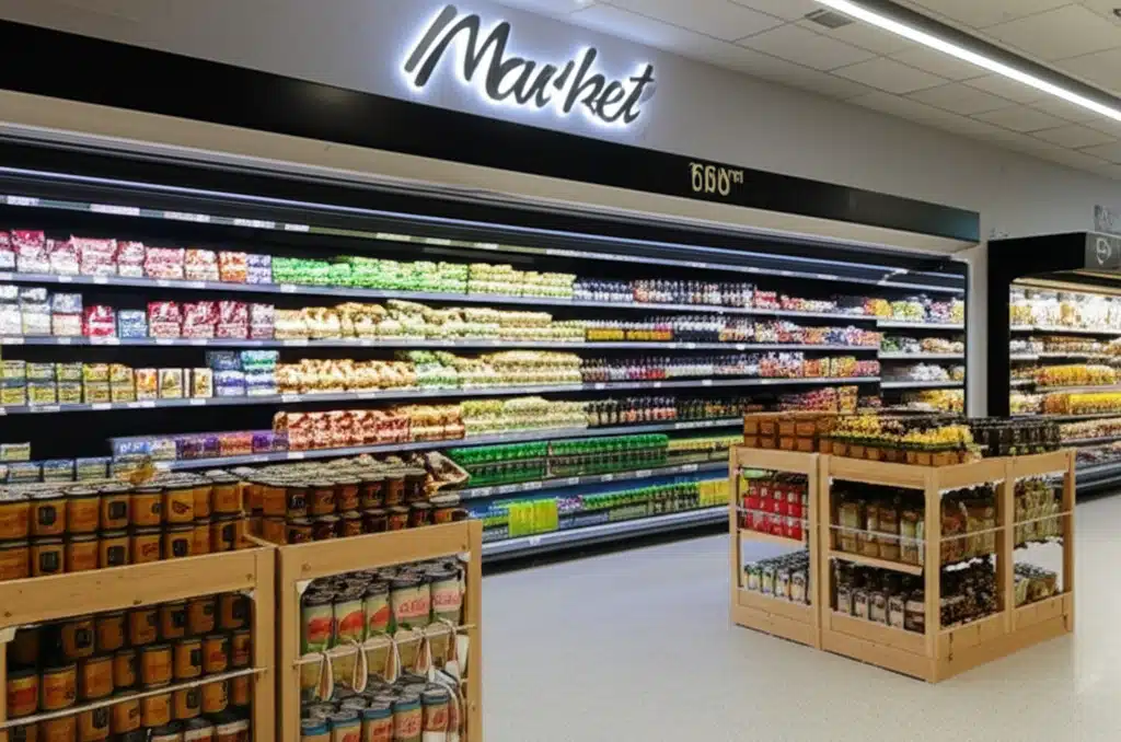 Markedsplassen: En livlig og fargerik handelssenter