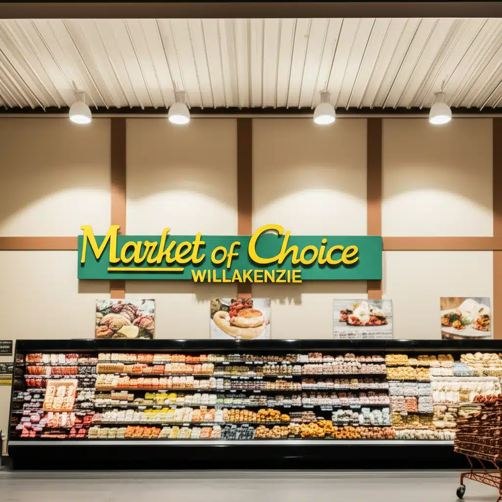 Market of Choice Willakenzie: Næringsmiddelbutikk i Eugene, Oregon