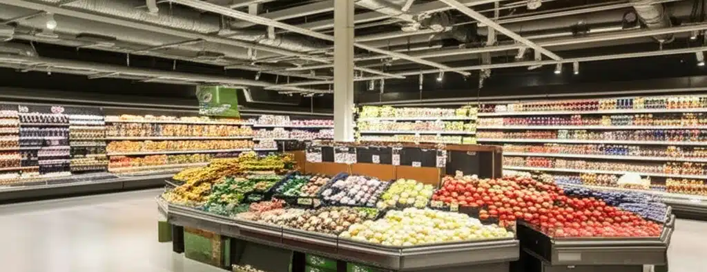 Supermarket i Austrheim kommune