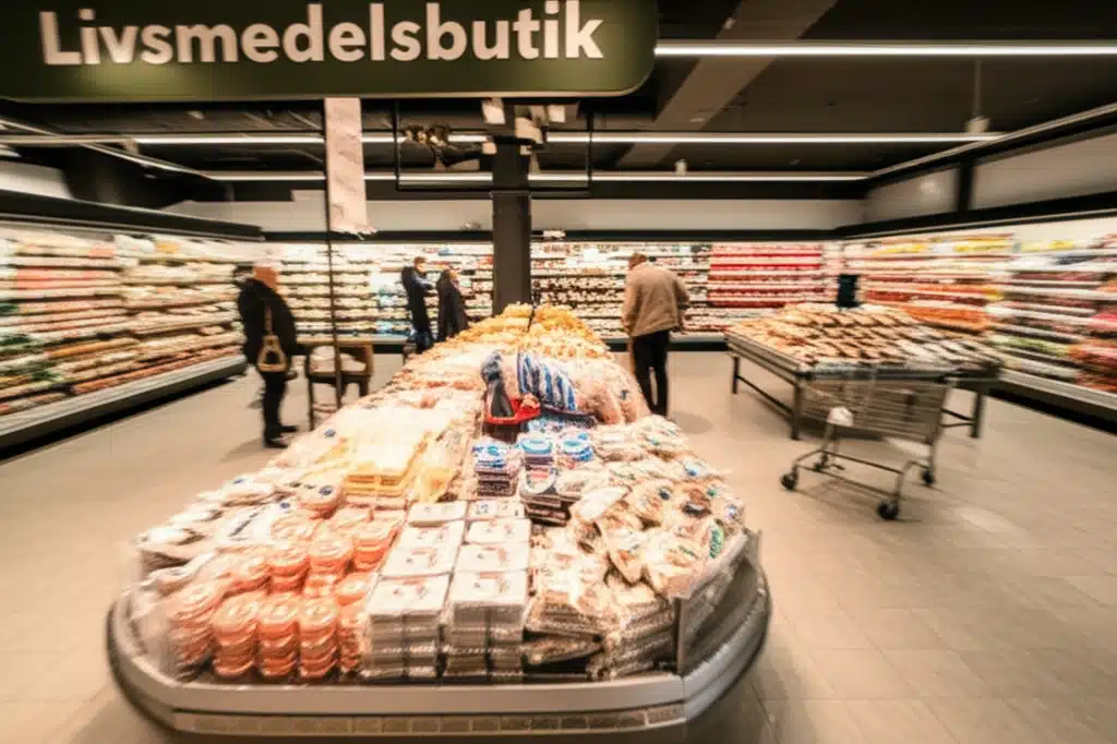 Livsmedelsbutik 1 Matvarebutikk med ferske og sunnere produkter