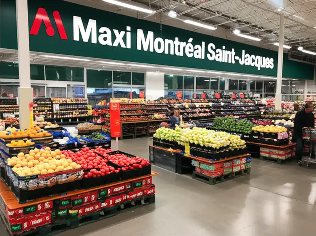 Maxi Montréal Saint-Jacques: Ikke-profitt butikk i Montréal