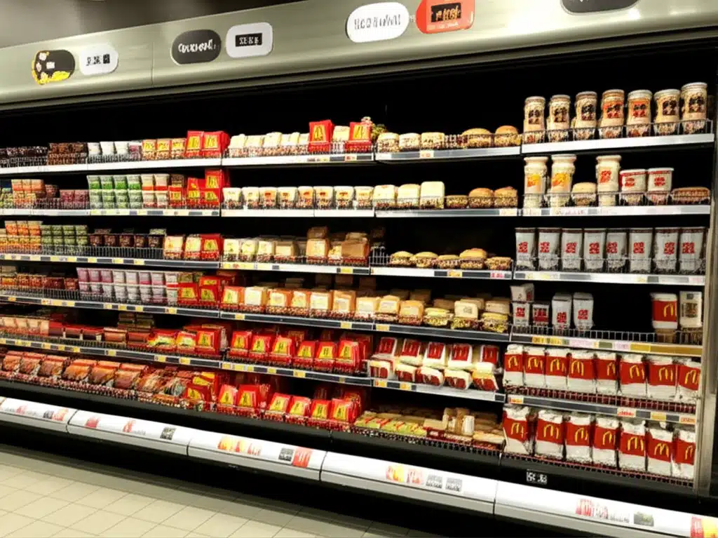 McDonalds Norge: Hurtigmatkjede med ikonisk logo og burger-meny