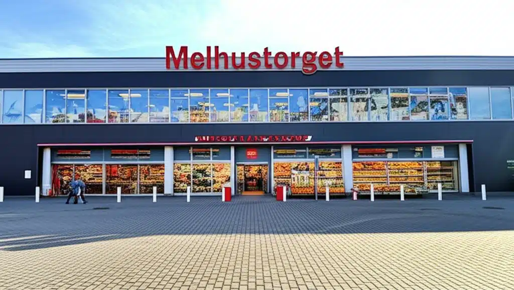 Melhustorget 1 Melhustorget i Trondheim - Historisk plass med koselig stemning