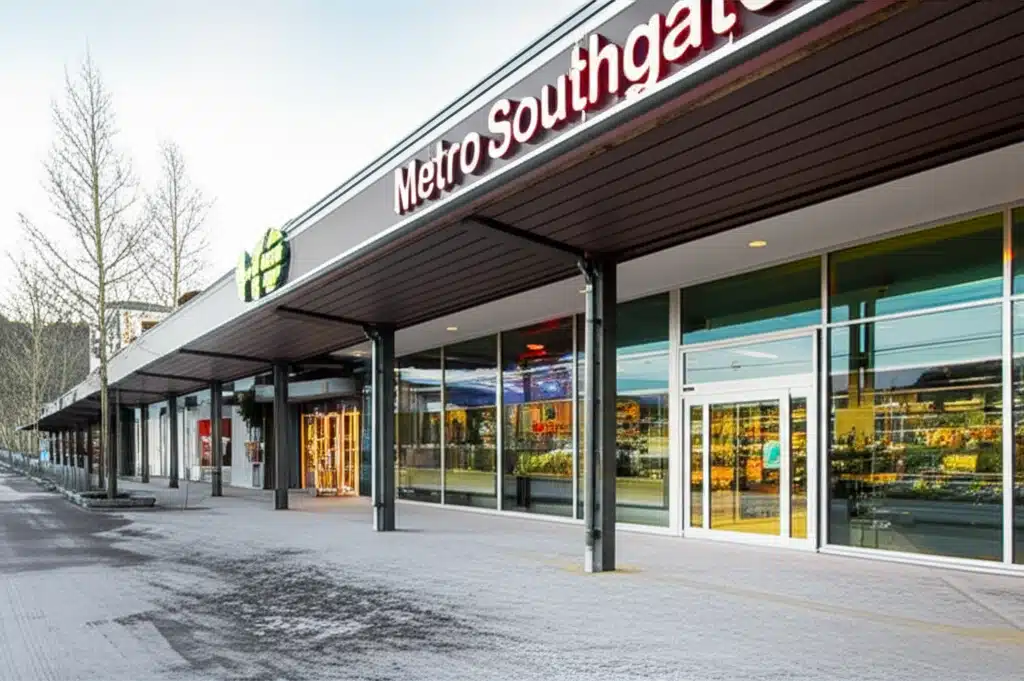 Metro Southgate stasjon: Byens transportnæve