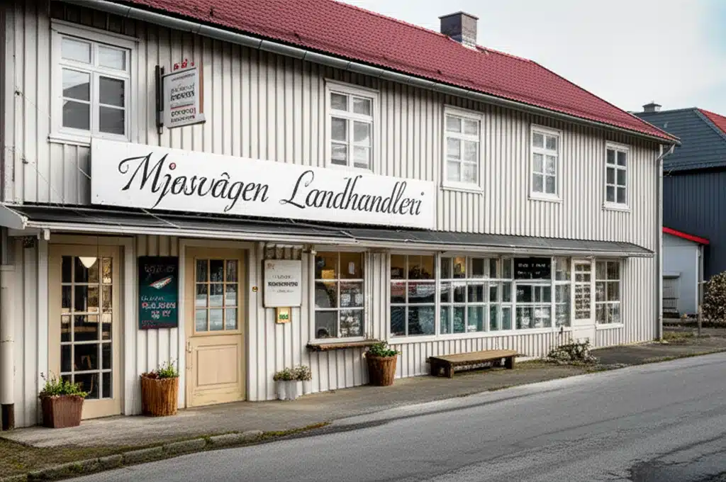 Mjøsvågen Landhandleri 1 Mjøsvågen Landhandleri: Tradisjonell butikk med lokal mat og varer