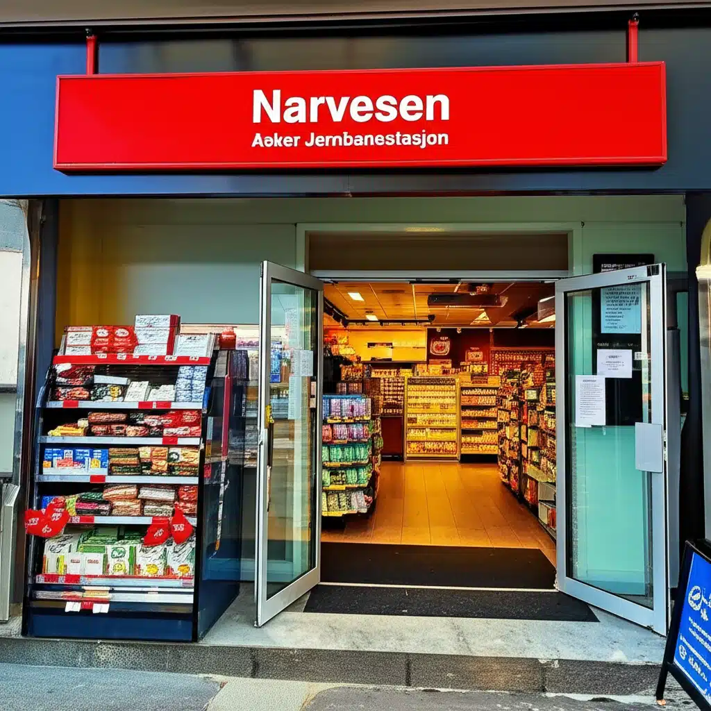 Narvesen Asker jernbanestasjon 1 Narvesen Asker jernbanestasjon – Butikk og tjenester