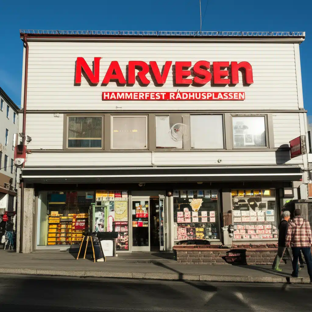 Narvesen Hammerfest: Rådhusplassen butikk og tjenester