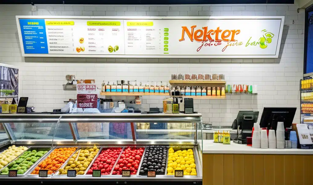 Nekter Juice Bar 1 Nekter Juice Bar: Friske safter og sunne drikkevarer i Norge