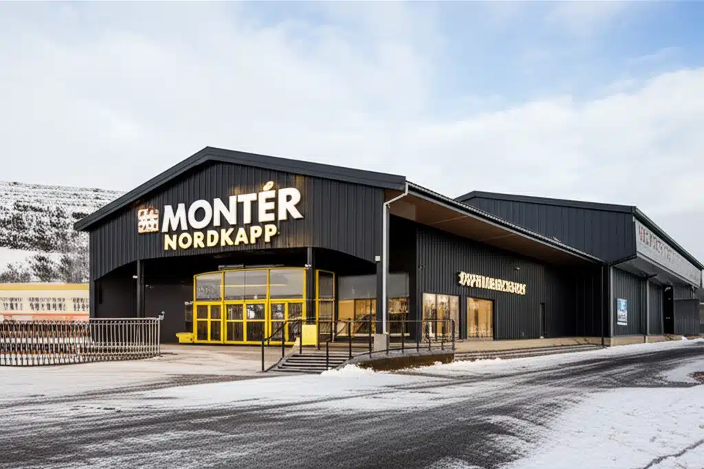 Montér Nordkapp 1 Nordkapp montér: Opplev den spektakulære utsikten fra Nordkappplatået