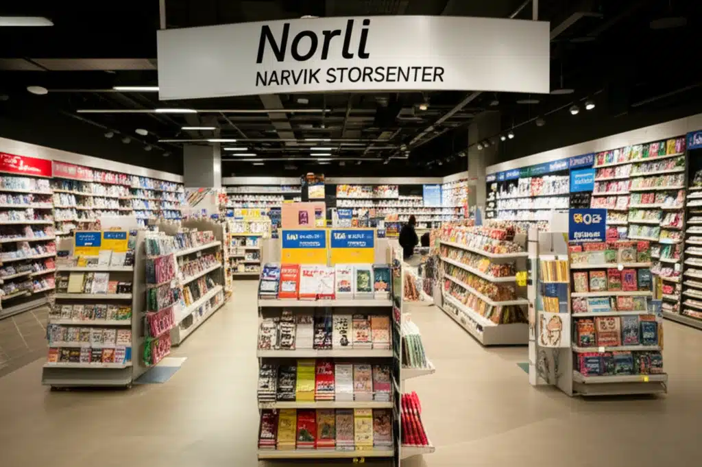 Norli Narvik Storsenter: Bøker og kultur i Nord-Norge