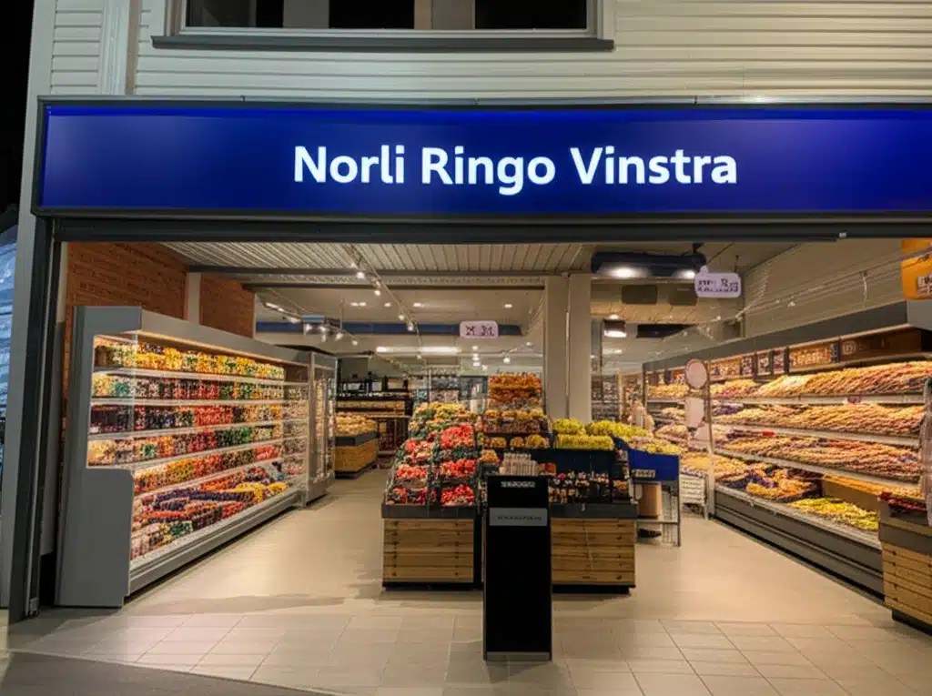 Norli Ringo Vinstra 1 Norli Ringo Vinstra: Historisk trevarehus i Vinstra, Gudbrandsdalen