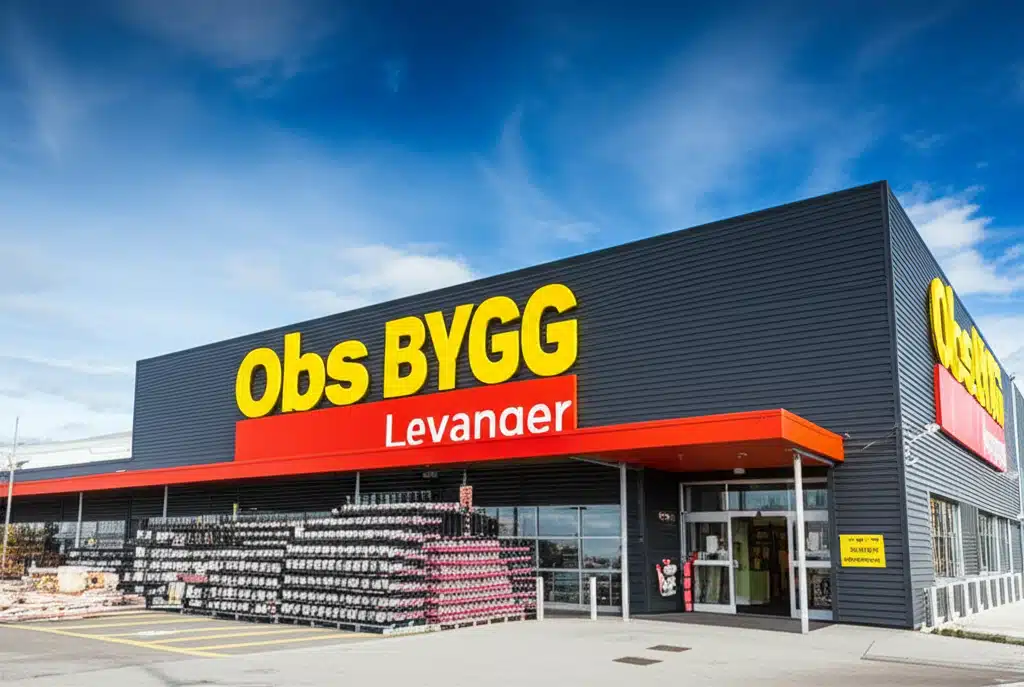 Obs BYGG Levanger 1 Obs BYGG Levanger: Byggmaterial og Hagevarer i Levanger