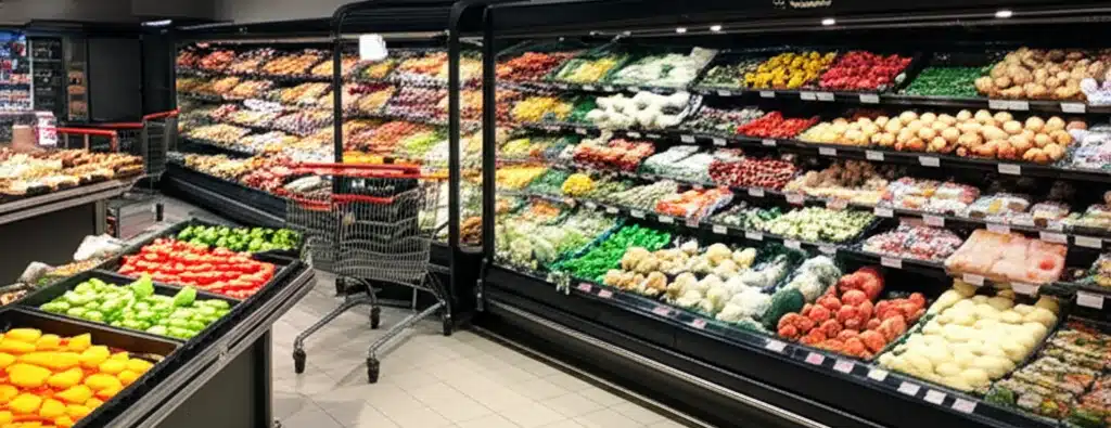 Supermarket og dagligvarer i Ørje sentrum