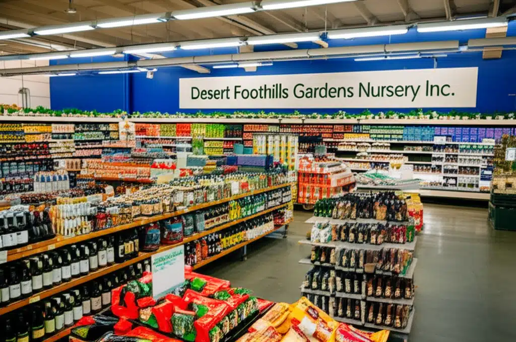 Desert Foothills Gardens Nursery Inc. 1 Ørkenfotslått hage værksted, Desert Foothills Gardens Nursery Inc.