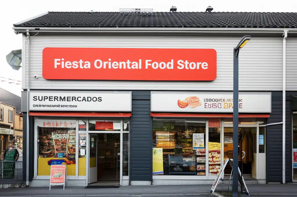 Fiesta Oriental Food Store 1 Østlig matbutikk Fiesta: Asiatisk mat og spesialiteter